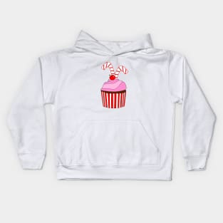 CUPCAKES And Candy Canes Kids Hoodie